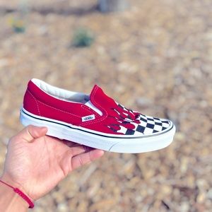 Vans men’s flame checker palette
